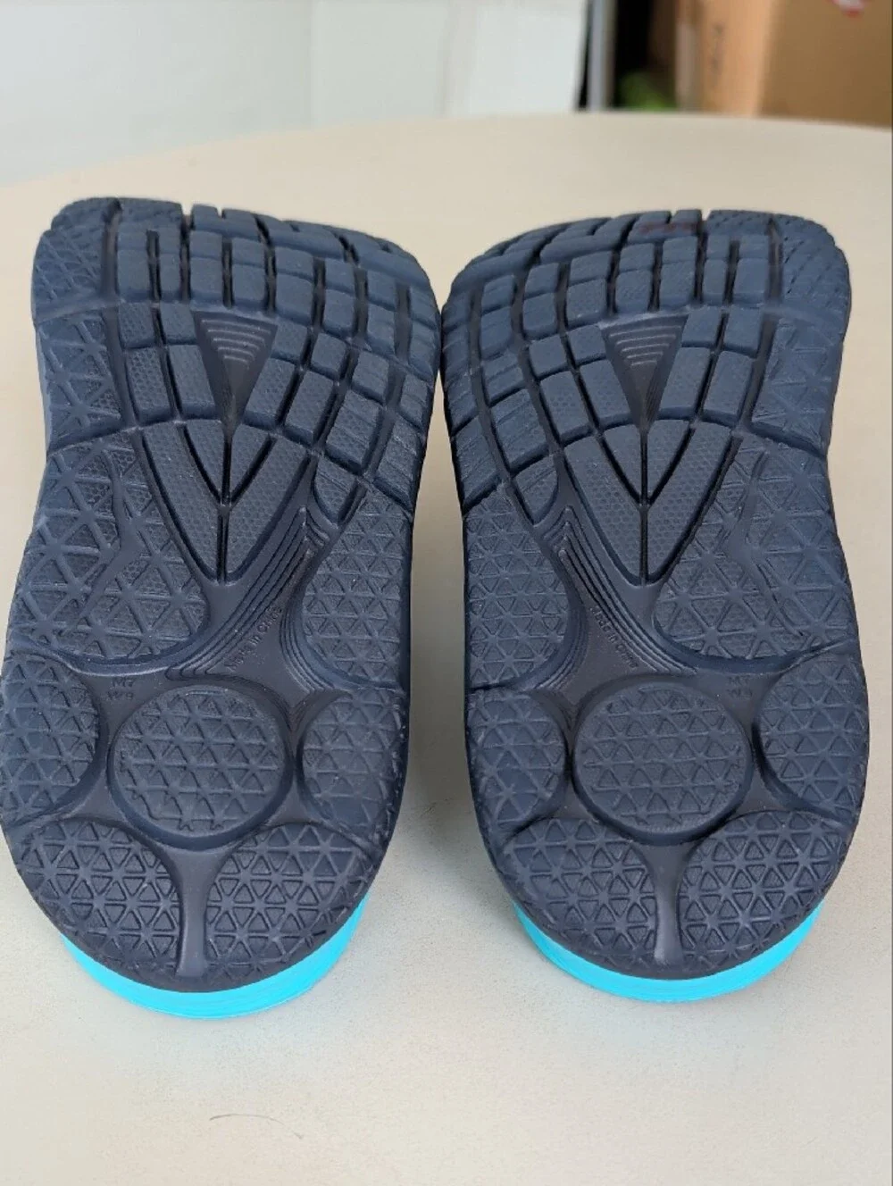 Hoka Black and Teal Slide Sandals - Picture 9 of 12